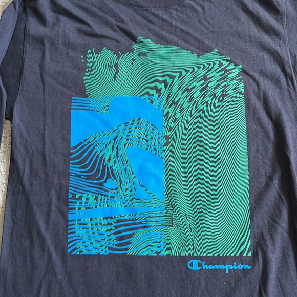 Men’s champion graphic long sleeve tees - Picture 4 of 7